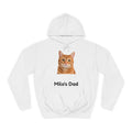 Personalised Pet Photo Hoodie – Cat Dad & Dog Mum Custom Name Hoodie