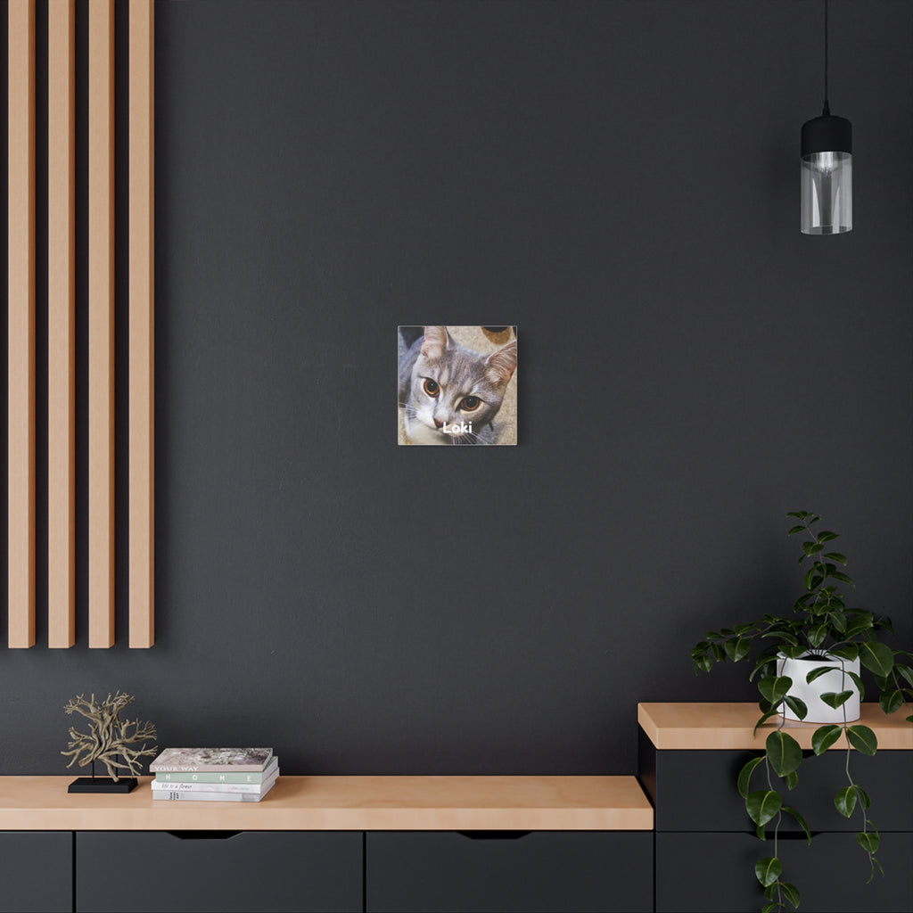 Personalised Pet Portrait Canvas – Custom Cat & Dog Wall Art